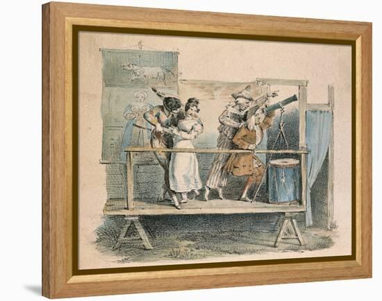 Outdoor Performance of Surprise of Love-Pierre Carlet De Chamblain De Marivaux-Framed Premier Image Canvas