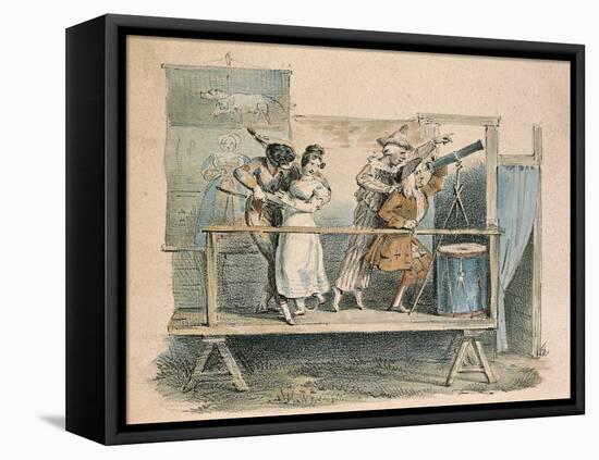 Outdoor Performance of Surprise of Love-Pierre Carlet De Chamblain De Marivaux-Framed Premier Image Canvas