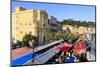 Outdoor Restaurants Set Up in Cours Saleya-Amanda Hall-Mounted Photographic Print