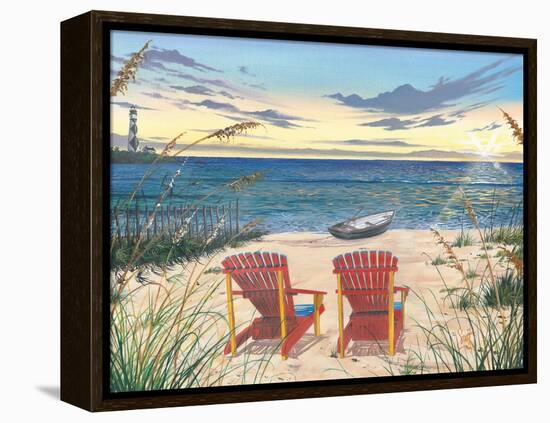 Outer Bank-Scott Westmoreland-Framed Stretched Canvas