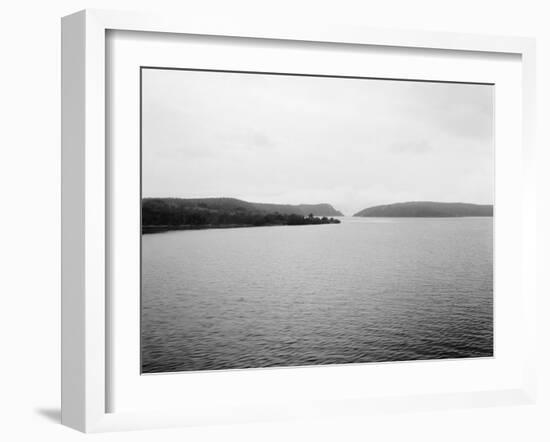 Outer Harbor and El Morro, Santiago De Cuba-null-Framed Photo