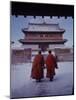 Outer Mongolia, Hidden Land Where Russia and China Square Off, Mongolian Buddhist Monastary-Howard Sochurek-Mounted Photographic Print