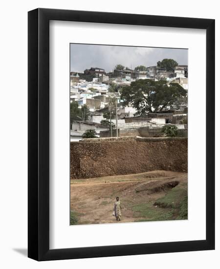 Outer Wall of the Ancient City of Harar, Ethiopia, Africa-Mcconnell Andrew-Framed Photographic Print