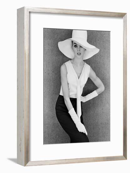 Outfit and White Hat, 1960s-John French-Framed Giclee Print