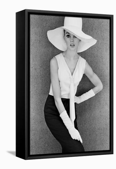 Outfit and White Hat, 1960s-John French-Framed Premier Image Canvas