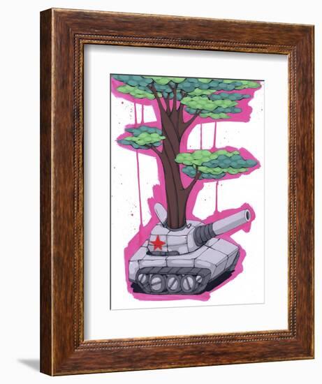 Outgrowing The War-Ric Stultz-Framed Premium Giclee Print