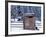 Outhouse at Elkhorn Ghost Town, Montana, USA-Chuck Haney-Framed Photographic Print