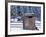 Outhouse at Elkhorn Ghost Town, Montana, USA-Chuck Haney-Framed Photographic Print