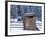 Outhouse at Elkhorn Ghost Town, Montana, USA-Chuck Haney-Framed Photographic Print