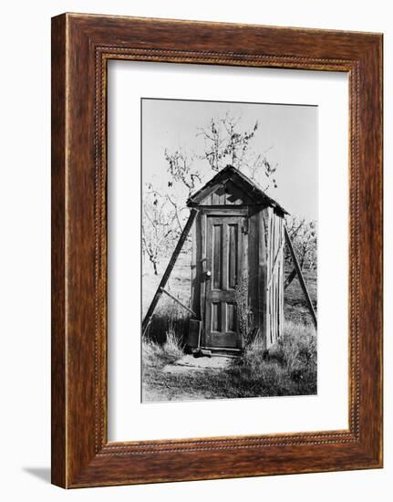 Outhouse on A Farm-Bettmann-Framed Photographic Print