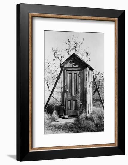 Outhouse on A Farm-Bettmann-Framed Photographic Print