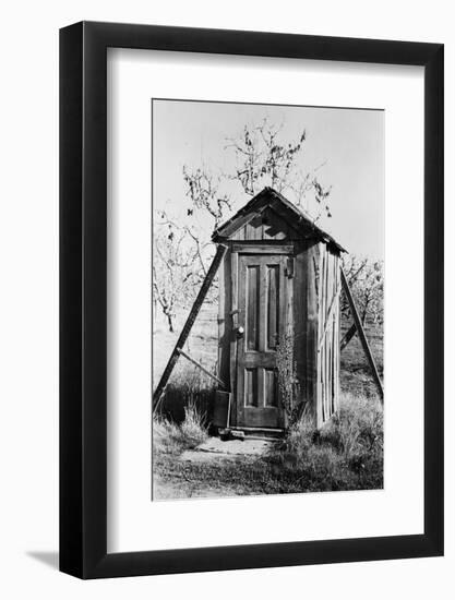 Outhouse on A Farm-Bettmann-Framed Photographic Print