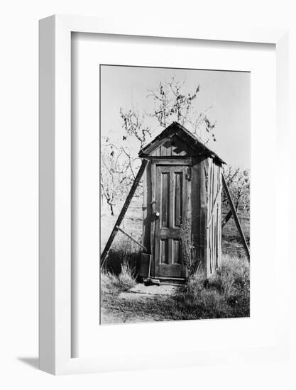 Outhouse on A Farm-Bettmann-Framed Photographic Print