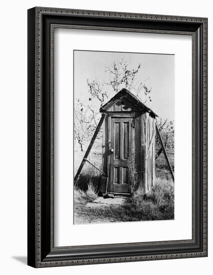 Outhouse on A Farm-Bettmann-Framed Photographic Print