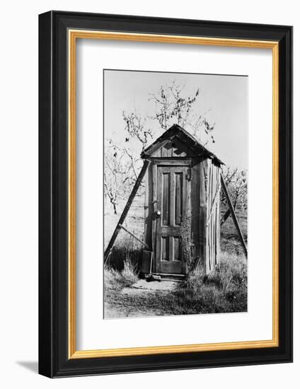 Outhouse on A Farm-Bettmann-Framed Photographic Print