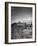 Outhouse Sitting Behind the Barn on a Farm-Bob Landry-Framed Photographic Print