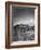 Outhouse Sitting Behind the Barn on a Farm-Bob Landry-Framed Photographic Print