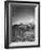 Outhouse Sitting Behind the Barn on a Farm-Bob Landry-Framed Photographic Print