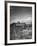 Outhouse Sitting Behind the Barn on a Farm-Bob Landry-Framed Photographic Print