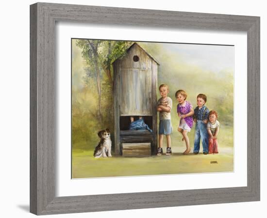 Outhouse-Dianne Dengel-Framed Giclee Print