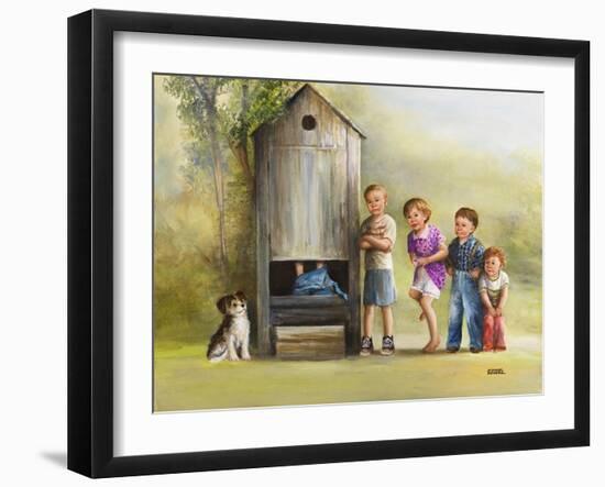 Outhouse-Dianne Dengel-Framed Giclee Print