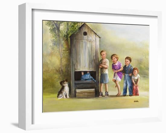 Outhouse-Dianne Dengel-Framed Giclee Print