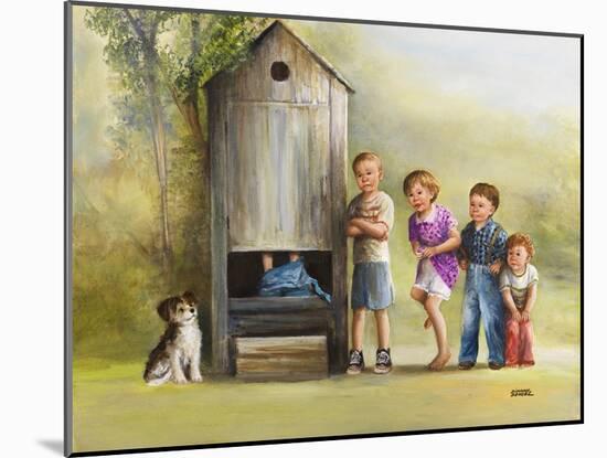 Outhouse-Dianne Dengel-Mounted Giclee Print