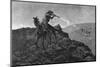 Outlaw in the American West-Frederick Remington-Mounted Photographic Print
