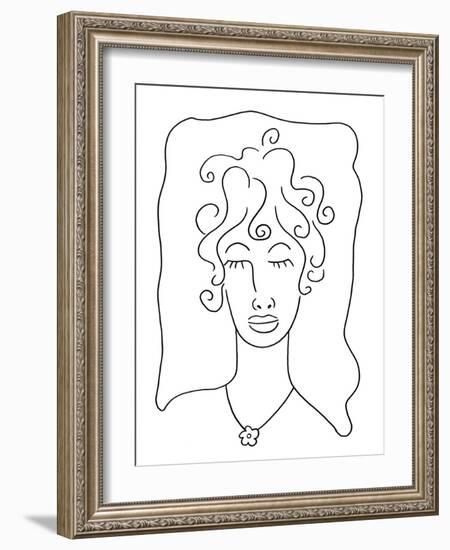 Outline 1-null-Framed Giclee Print