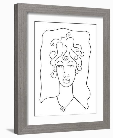 Outline 1-null-Framed Giclee Print