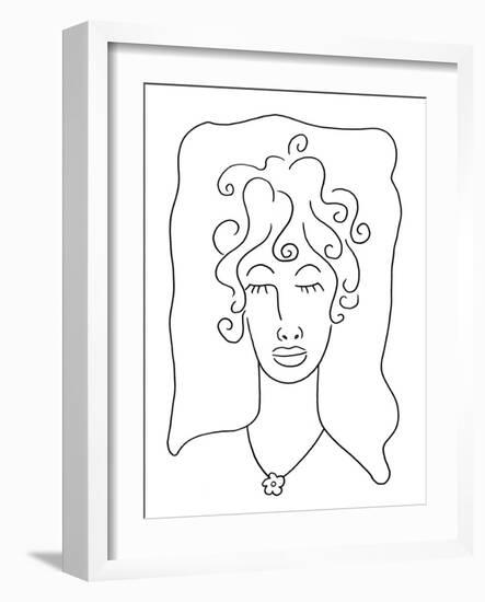 Outline 1-null-Framed Giclee Print