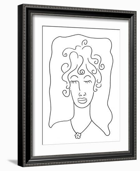 Outline 1-null-Framed Giclee Print