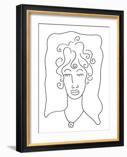 Outline 1-null-Framed Giclee Print