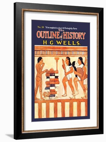 Outline of History by H.G. Wells, No. 10: Ritual-null-Framed Art Print