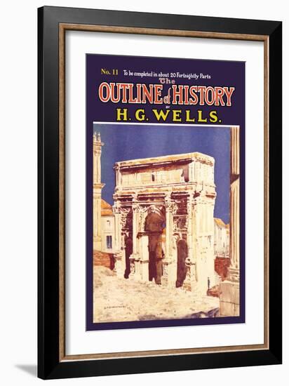 Outline of History by H.G. Wells, No. 11: Empire-null-Framed Premium Giclee Print