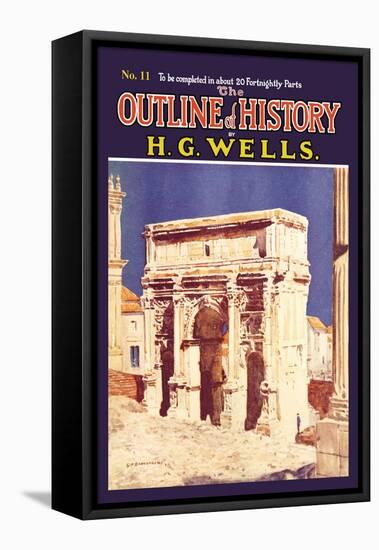 Outline of History by H.G. Wells, No. 11: Empire-null-Framed Stretched Canvas