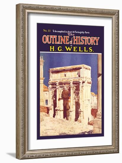 Outline of History by H.G. Wells, No. 11: Empire-null-Framed Art Print