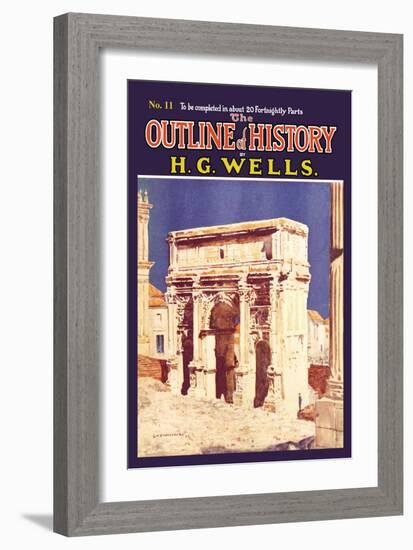 Outline of History by H.G. Wells, No. 11: Empire-null-Framed Art Print