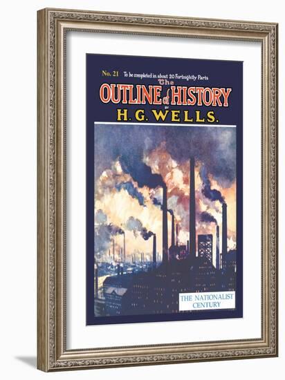 Outline of History by H.G. Wells, No. 21: The Nationalist Century-null-Framed Art Print