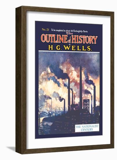 Outline of History by H.G. Wells, No. 21: The Nationalist Century-null-Framed Art Print