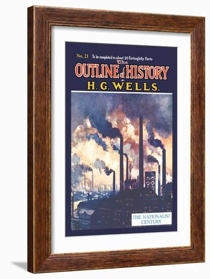 Outline of History by H.G. Wells, No. 21: The Nationalist Century-null-Framed Art Print
