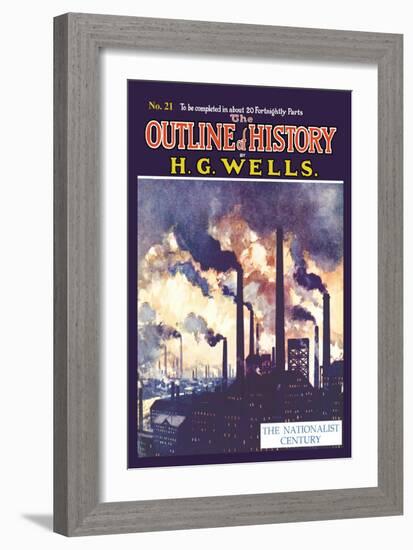 Outline of History by H.G. Wells, No. 21: The Nationalist Century-null-Framed Art Print