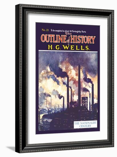 Outline of History by H.G. Wells, No. 21: The Nationalist Century-null-Framed Art Print