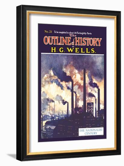 Outline of History by H.G. Wells, No. 21: The Nationalist Century-null-Framed Art Print