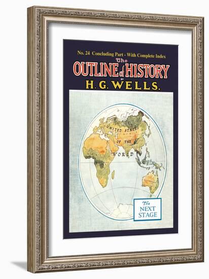 Outline of History by H.G. Wells, No. 24: The Next Stage-null-Framed Art Print