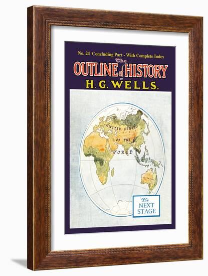 Outline of History by H.G. Wells, No. 24: The Next Stage-null-Framed Art Print