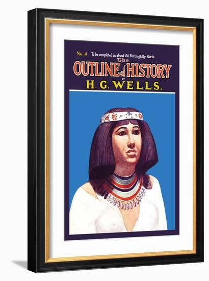 Outline of History by H.G. Wells, No. 4: Royalty-null-Framed Art Print