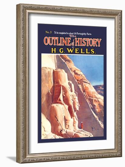 Outline of History by H.G. Wells, No. 5: Exploration-null-Framed Art Print