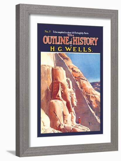 Outline of History by H.G. Wells, No. 5: Exploration-null-Framed Art Print