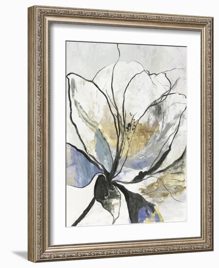 Outlined Floral I-Asia Jensen-Framed Art Print